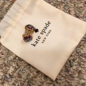 Kate spade small square studs